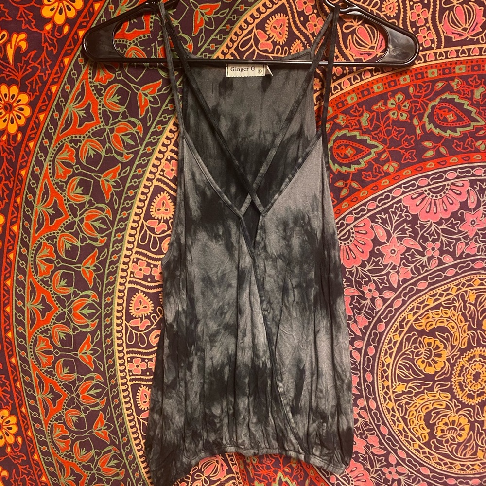 Crisscross tank top